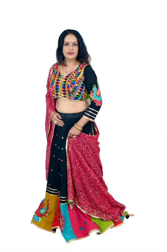 Navratri special kutchhi work chaniya choli