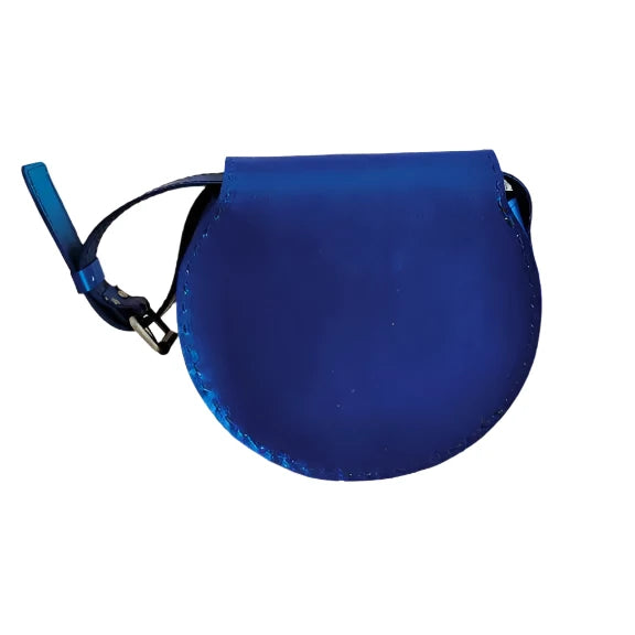 Blue Round bag gujcult