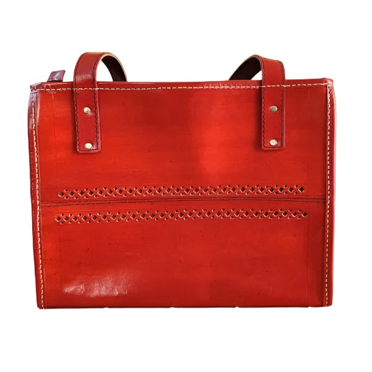 pure leather shoulder bag